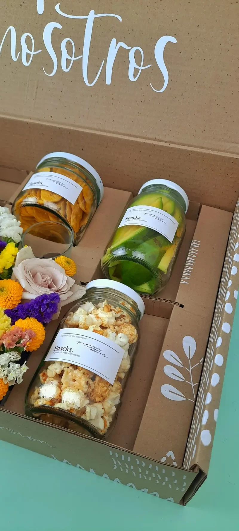 pa las que sea floral-gift box regalo
