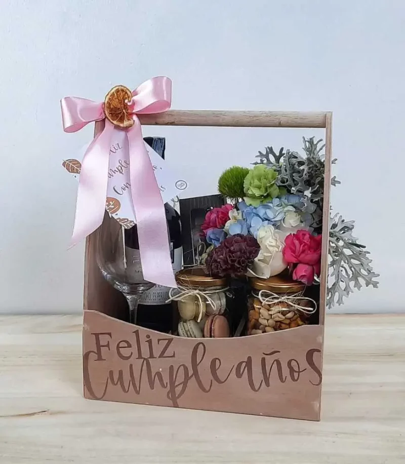 canasta pili-gift box regalo