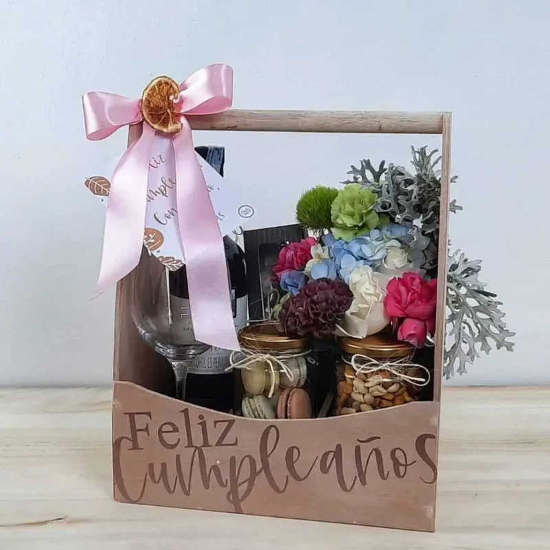 canasta pili-gift box regalo