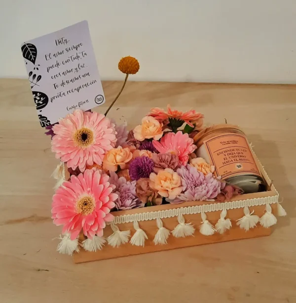 flores clara gift box regalo 5