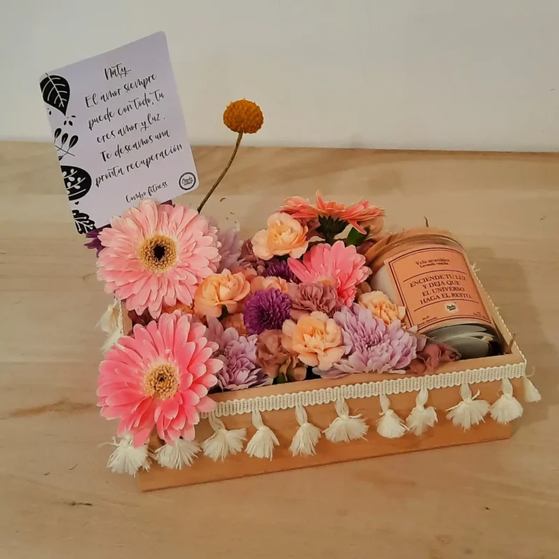 flores clara gift box regalo 5