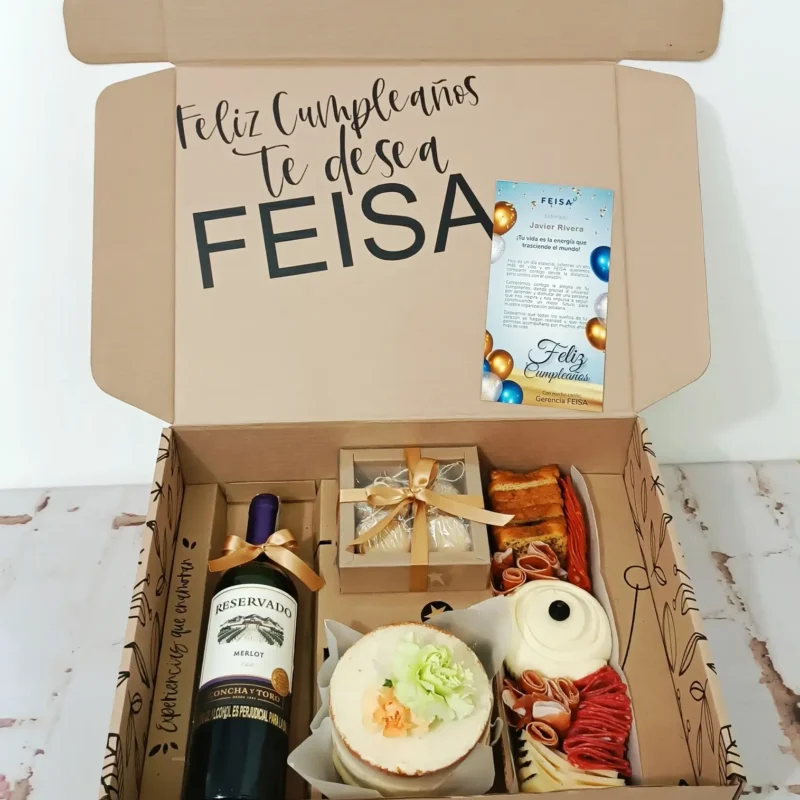 maridaje vino y madurados gift box regalo